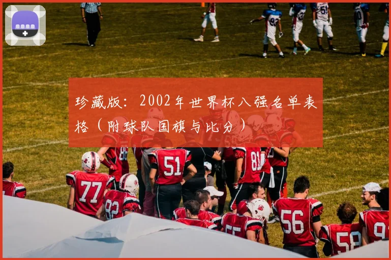 珍藏版:2002年世界杯八强名单表格(附球队国旗与比分)